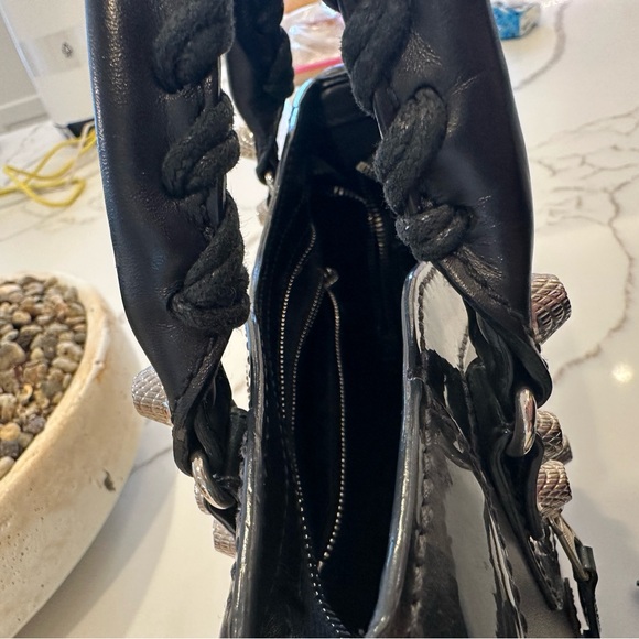 Balenciaga Mini City Dark Navy Handbag - Picture 9 of 14